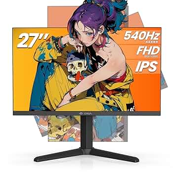 【新品値下げ】CRUA ゲーミングモニター 27インチ PCモニター 4K Amazon.co.jp: CRUA 4K ゲーミングモニター 27インチ PC
